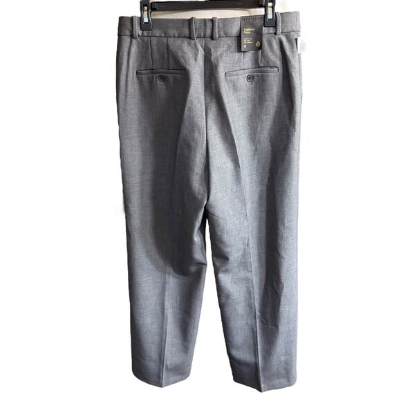 Aritzia Babaton Agency Pant Women's 12 Full Length High Rise Straight Gray NWT - Picture 3 of 12